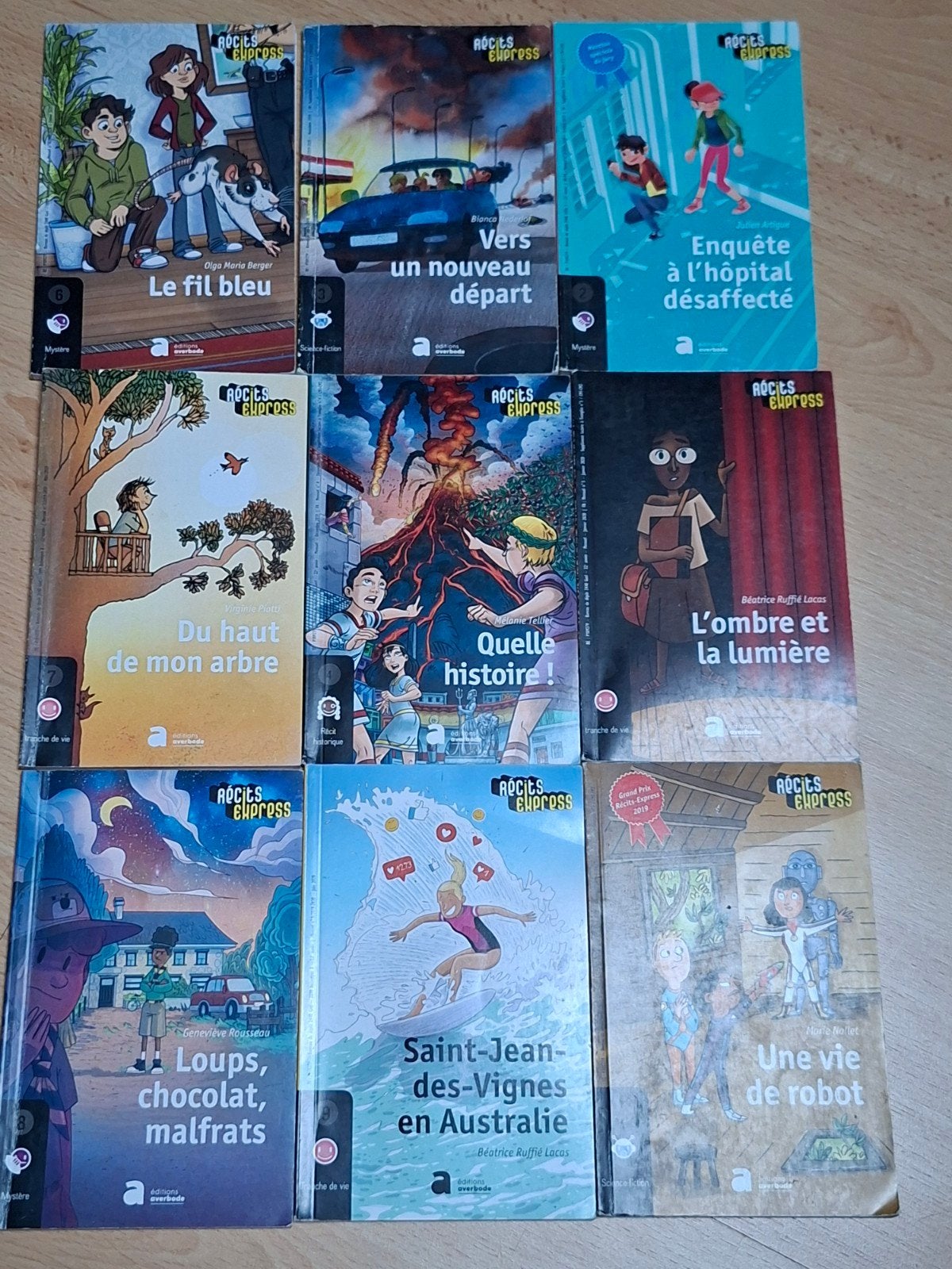 Lot livres récits express, Livres, Enlèvement