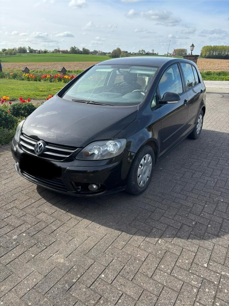 Exchange golf 5 plus 1,9l tdi, Auto's, Volkswagen, Stof, 4 cilinders, Zwart, Particulier