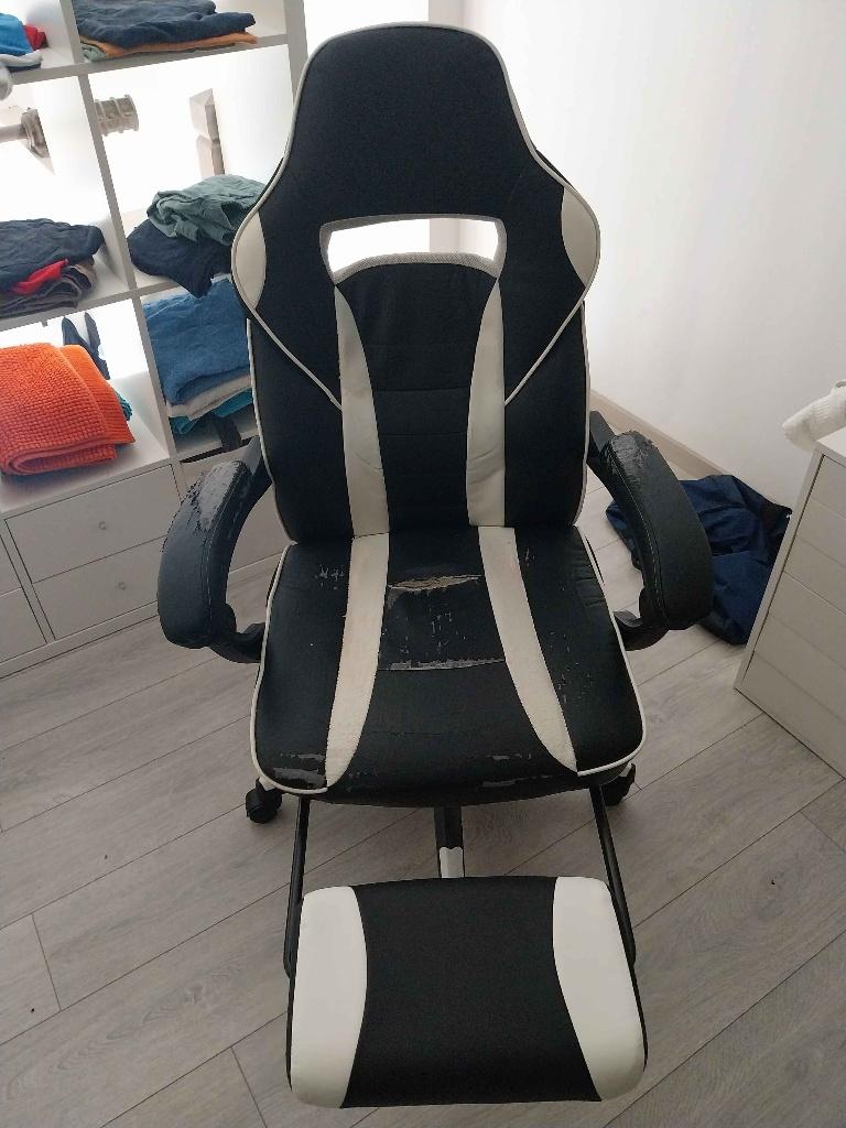 Chaise gaming, Maison & Meubles, Chaises de bureau, Chaise de bureau de gaming, Enlèvement, Utilisé, Chaise de bureau