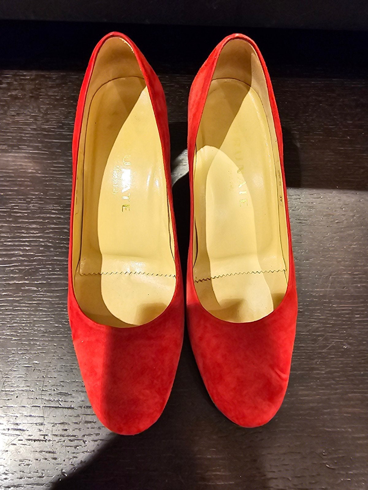 brunate schoenen maat 39 licht gedragen, Kleding | Dames, Brunate, Ophalen of Verzenden, Zo goed als nieuw, Rood