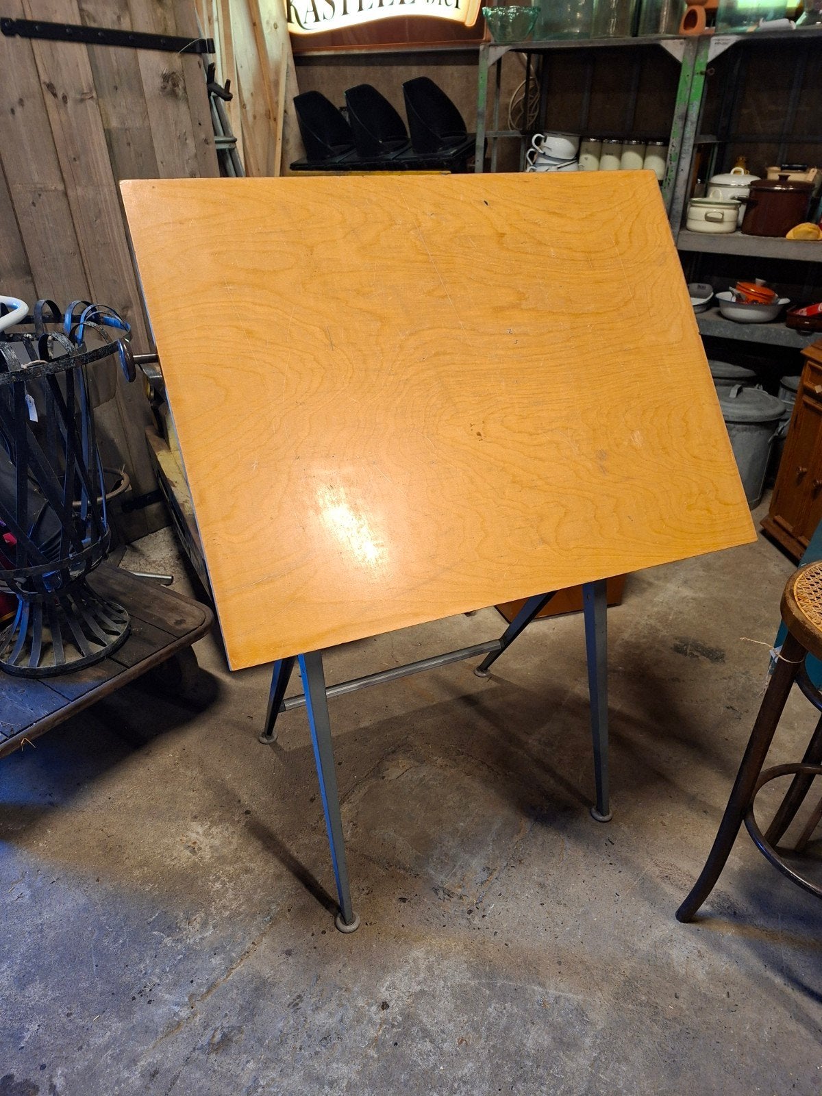 Tekentafel Ahrend de cirkel, Ophalen