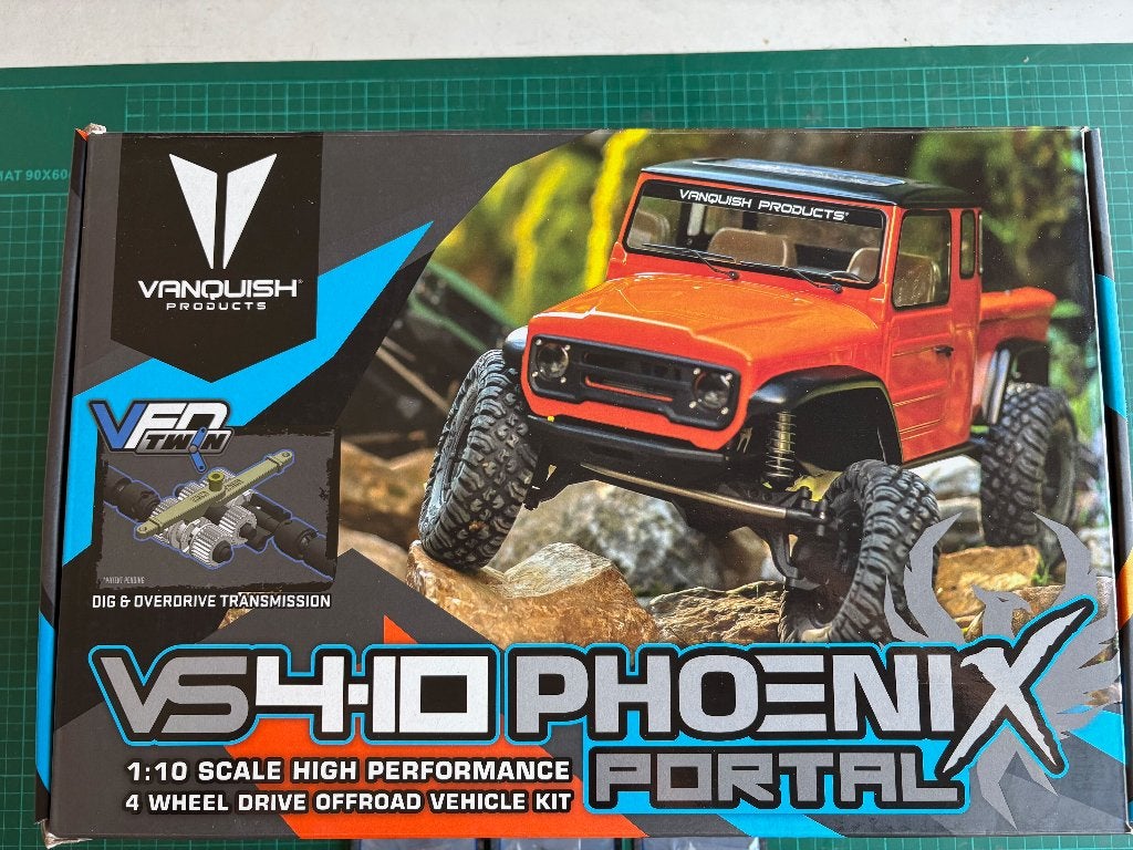 Vanquish VS4-10 Phoenix Portal Crawling Kit, Elektro, Auto offroad, Ophalen of Verzenden, Zo goed als nieuw