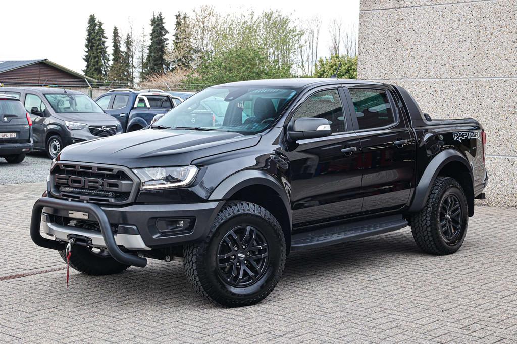 Ford Ranger RAPTOR*PERFORMANCE*BTW-WAGEN*CAMERA*ZETELVERW*LE, Achat, Alcantara, Noir, 212 ch