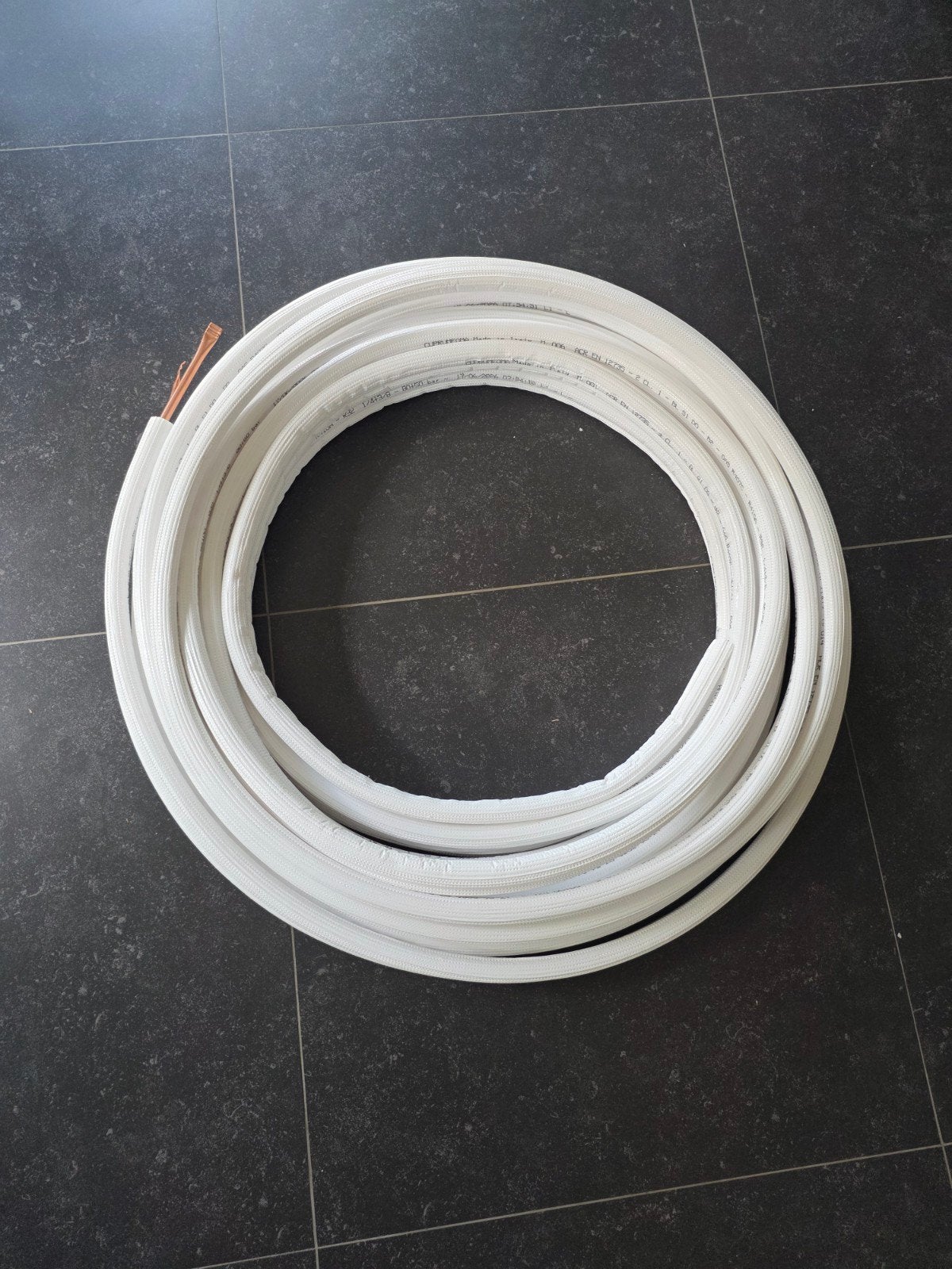 dubbele airco koper leiding 1/4 3/8 R32, 20 meter, Ophalen