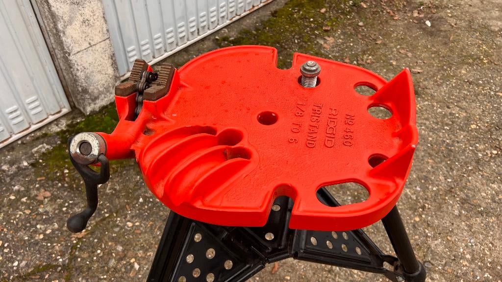Tristand Ridgid model 460-6, Doe-het-zelf en Bouw, Sanitair, Ophalen, Nieuw