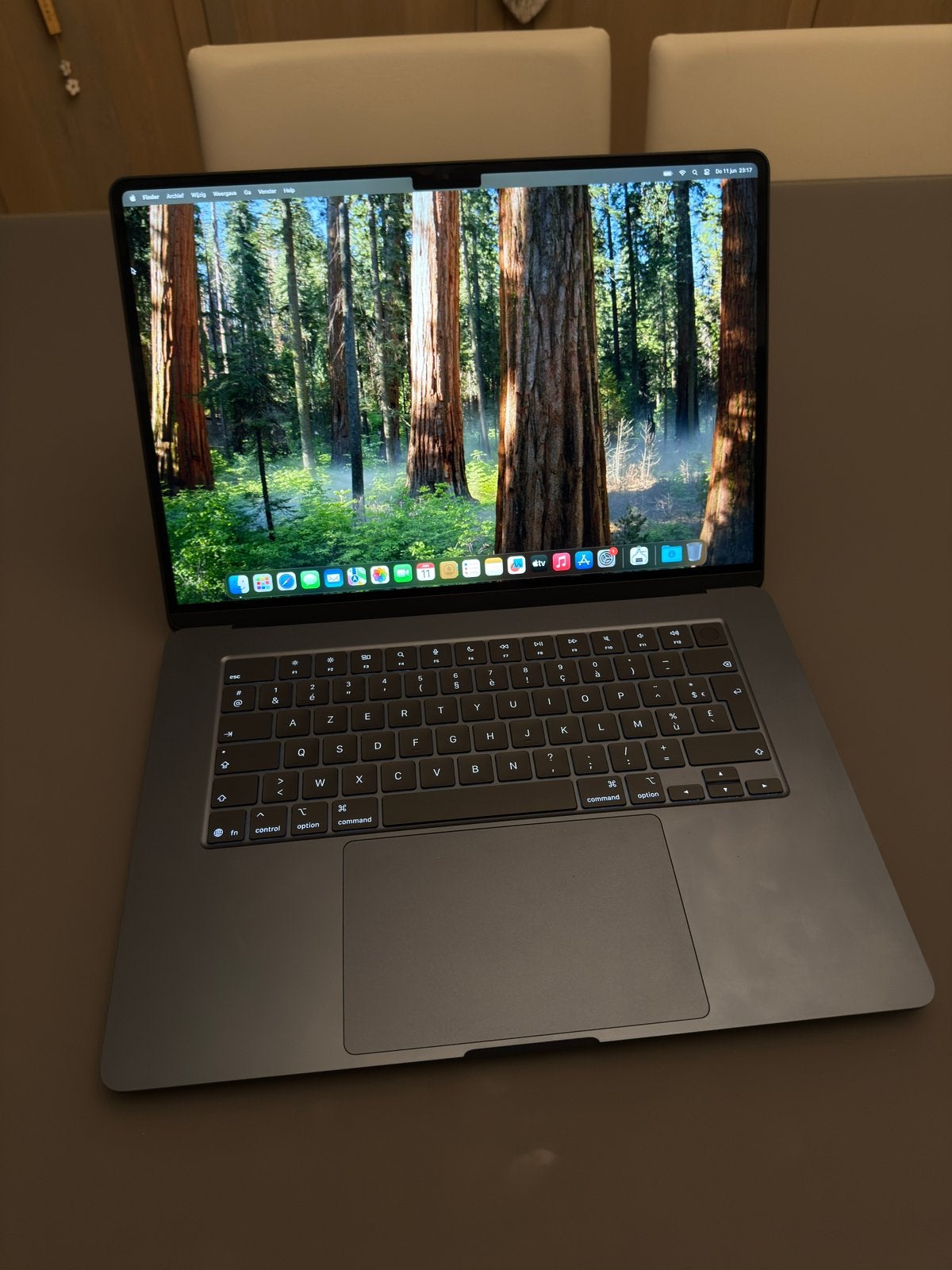 Macbook air 15 inch m4, Informatique & Logiciels, 256 GB, Comme neuf, Azerty, 15 pouces