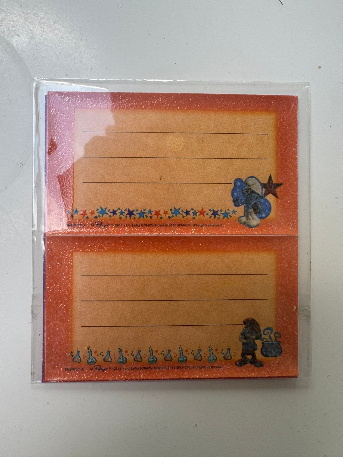 Nieuwe schooletiketten De Smurfen, Ophalen of Verzenden, Nieuw, Verschillende Smurfen, Gebruiksvoorwerp