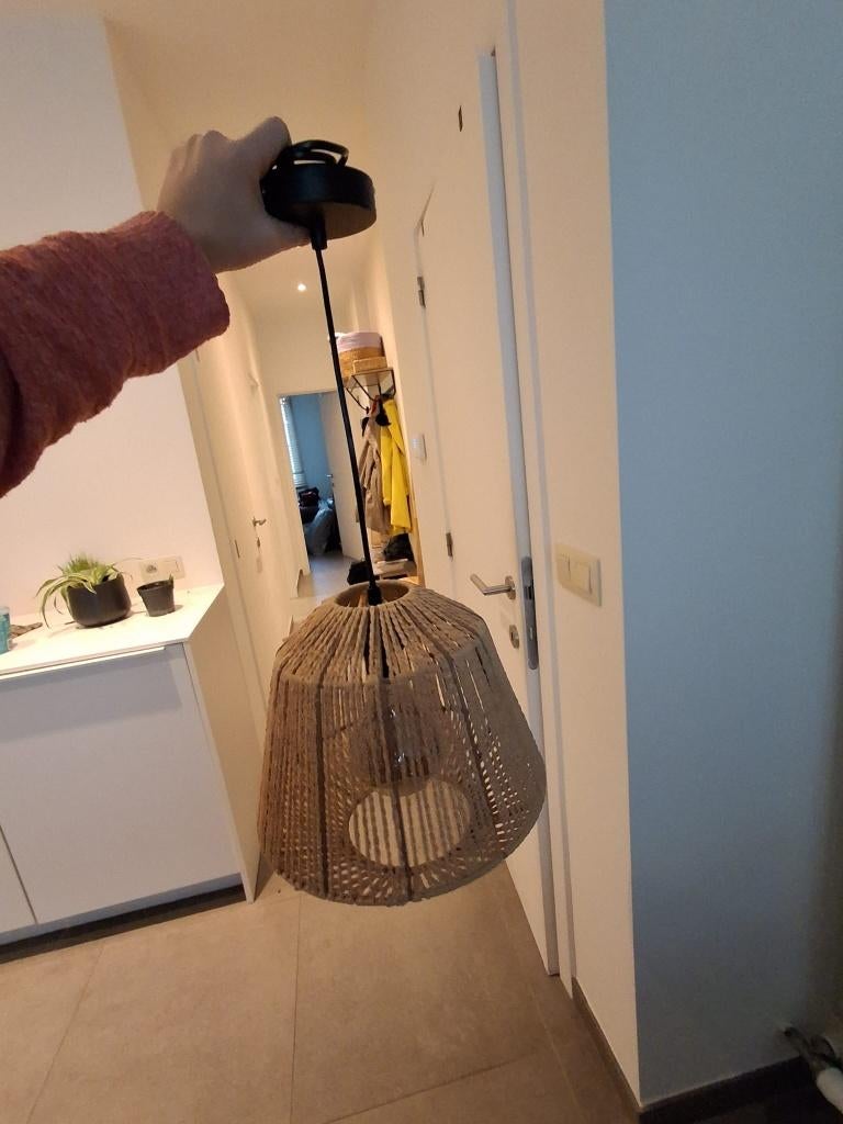 hanglamp, Ophalen