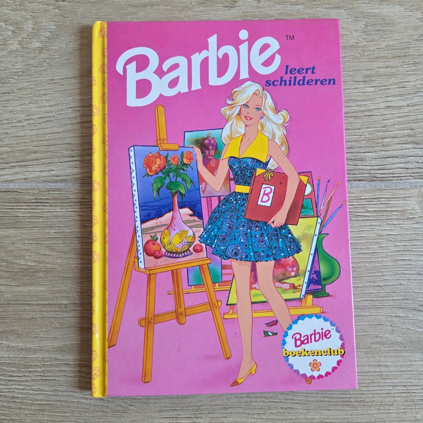 Barbie leert schilderen, Ophalen of Verzenden, Zo goed als nieuw, Fictie