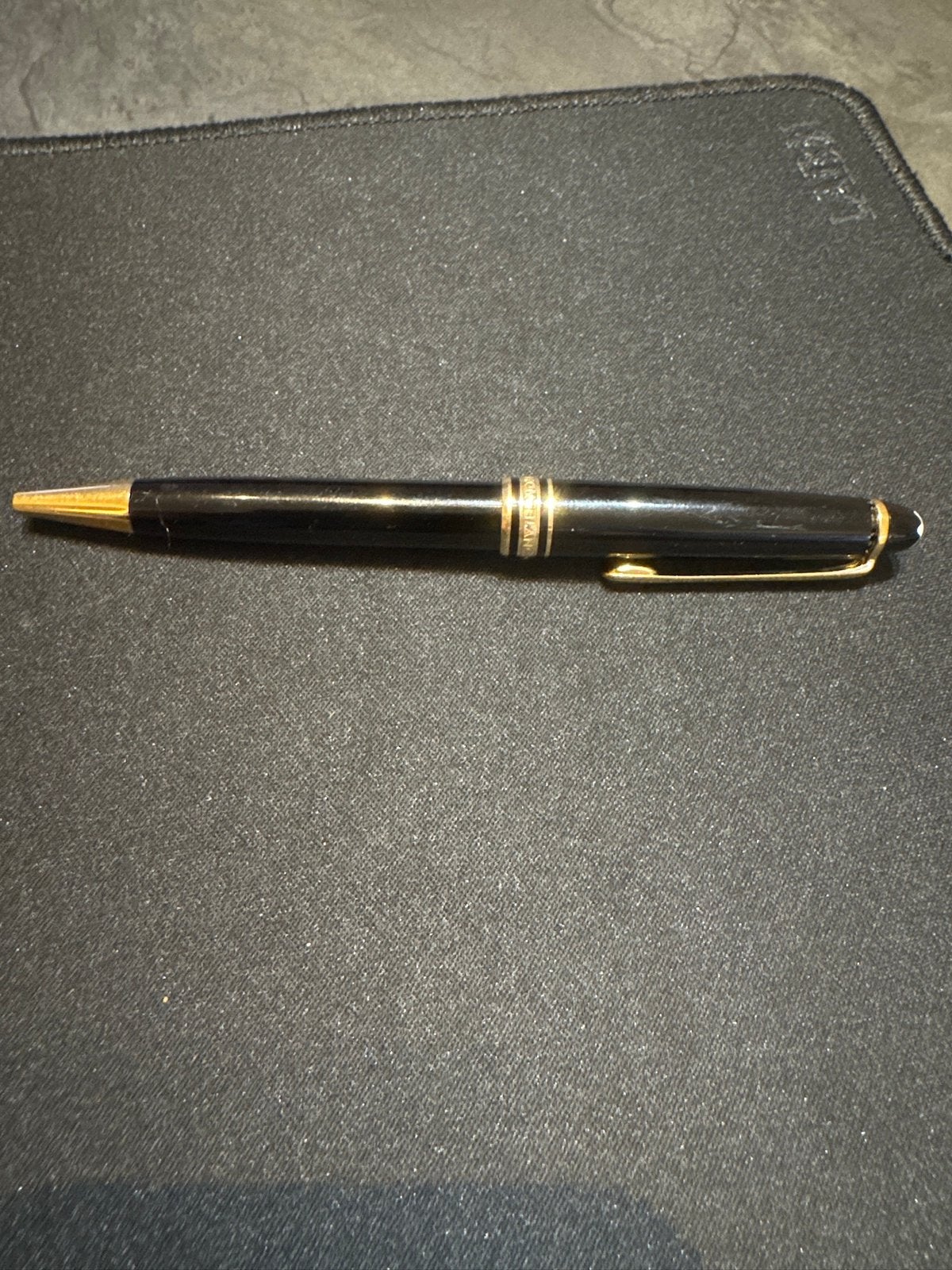 Stylo bille Mont-blanc Meisterstük, Verzamelen, Ophalen, Gebruikt, Vulpen, Mont Blanc