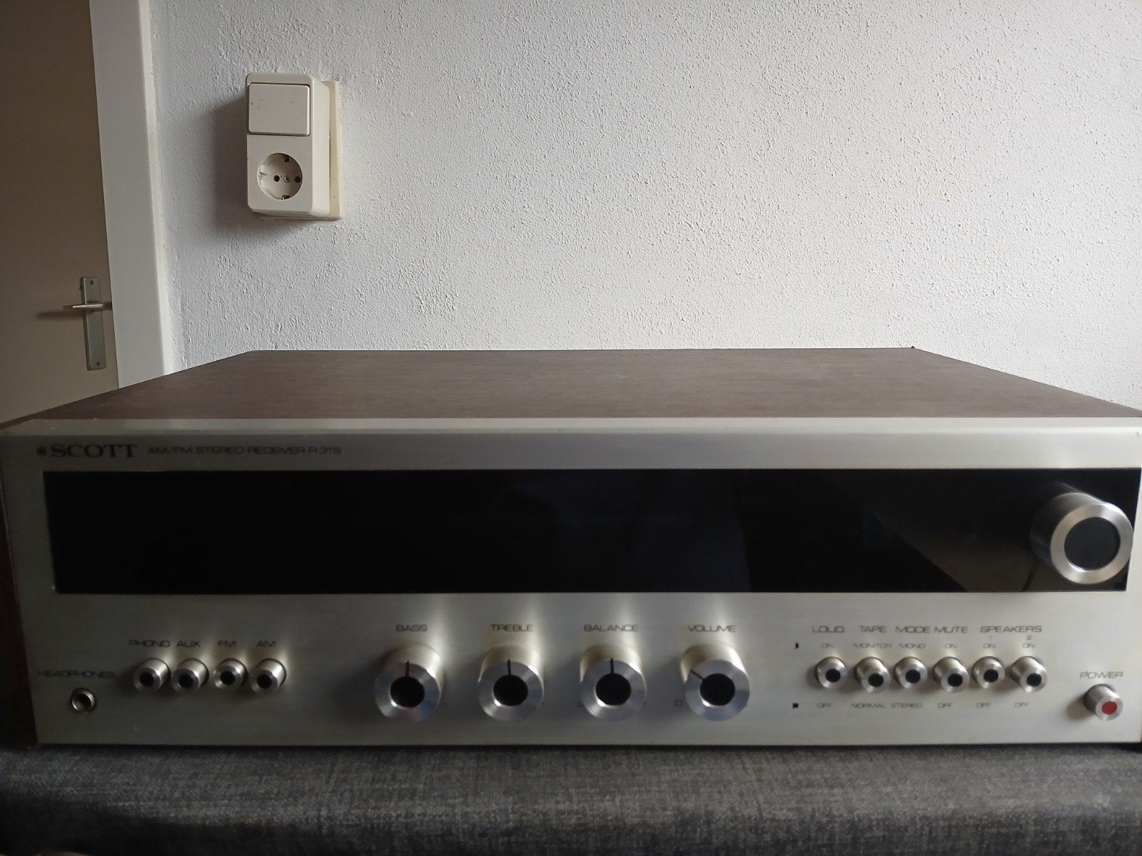 Vintage Scott R13S versterker tuner, Audio, Tv en Foto, Versterkers en Ontvangers, Gebruikt, Stereo, Overige merken, Ophalen of Verzenden