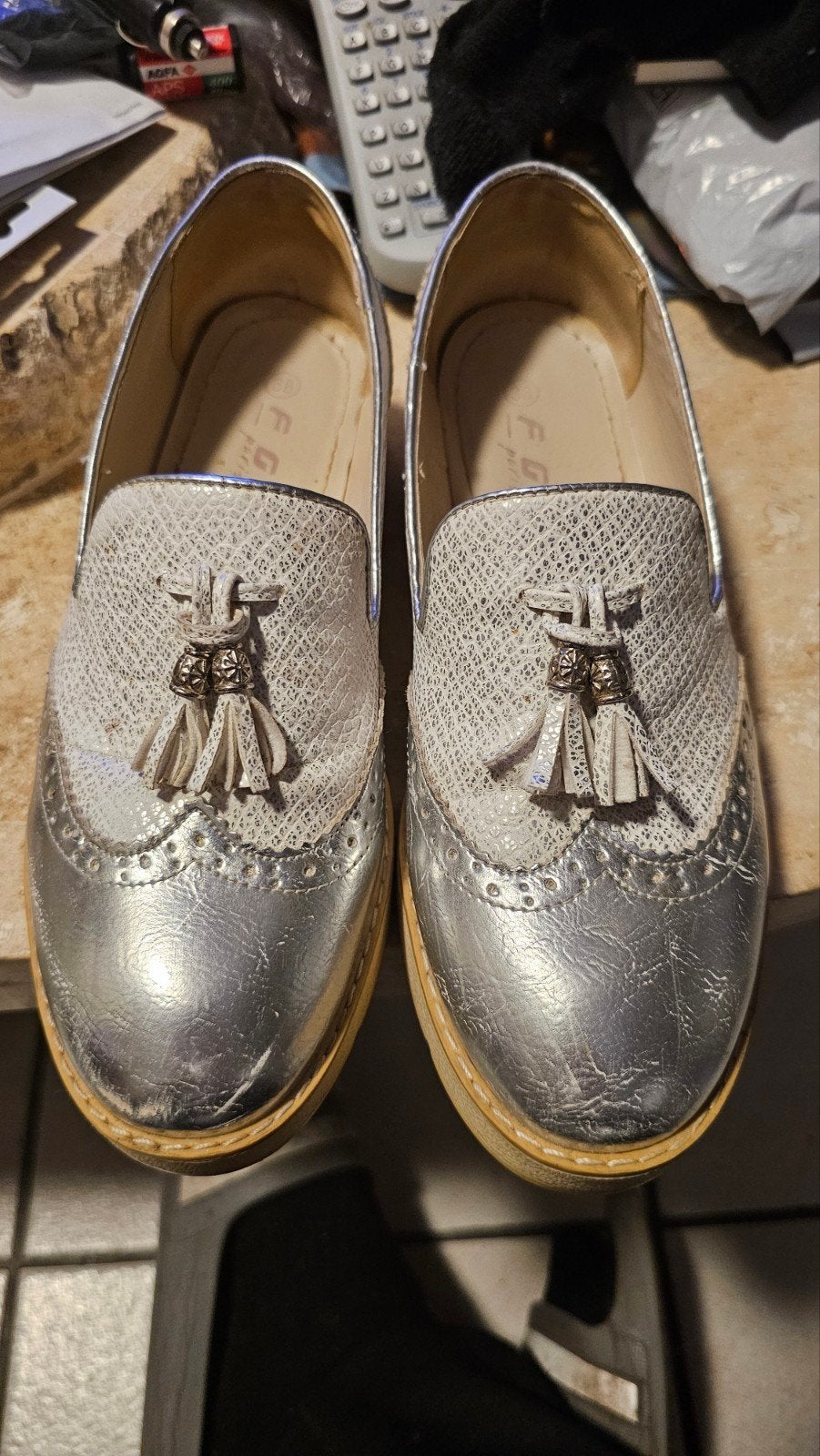 Schoenen, Kleding | Dames, Ophalen, Instappers, F g m paris, Gedragen