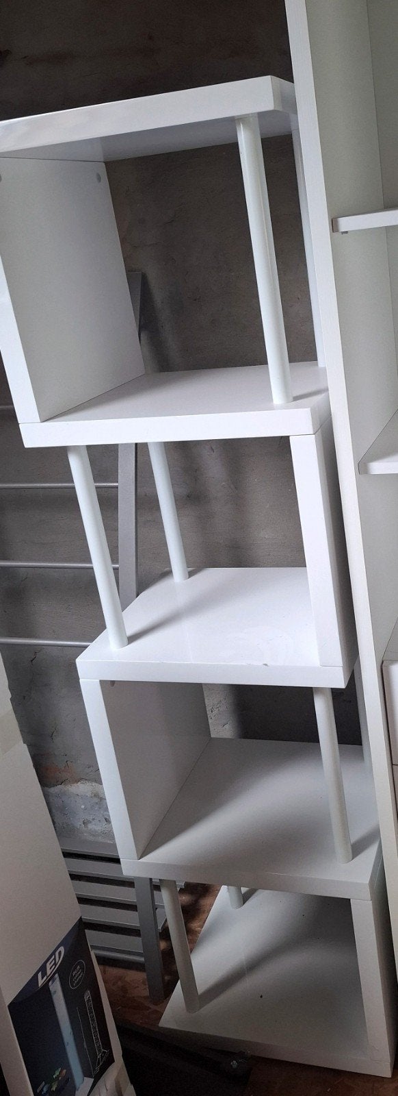 wit boekenrek/ open kast, Enlèvement