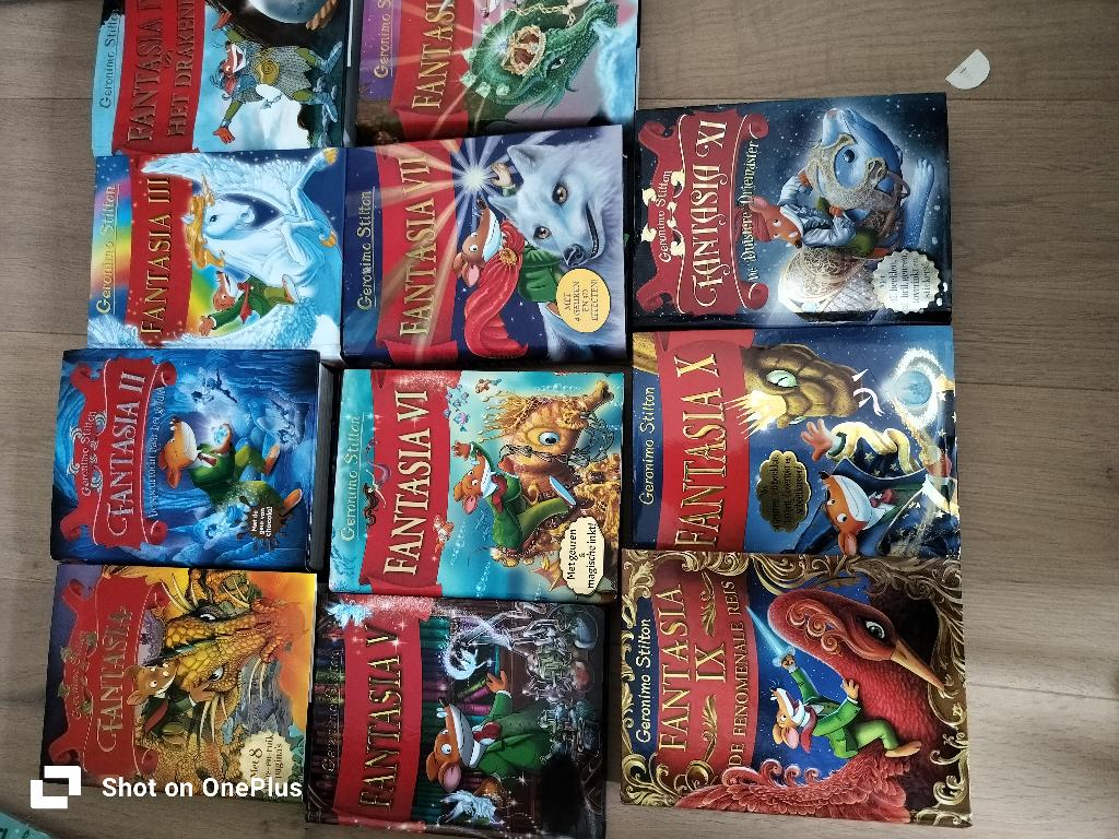 Fantasia I tot XI, Ophalen, Geronimo Stilton, Zo goed als nieuw, Fictie