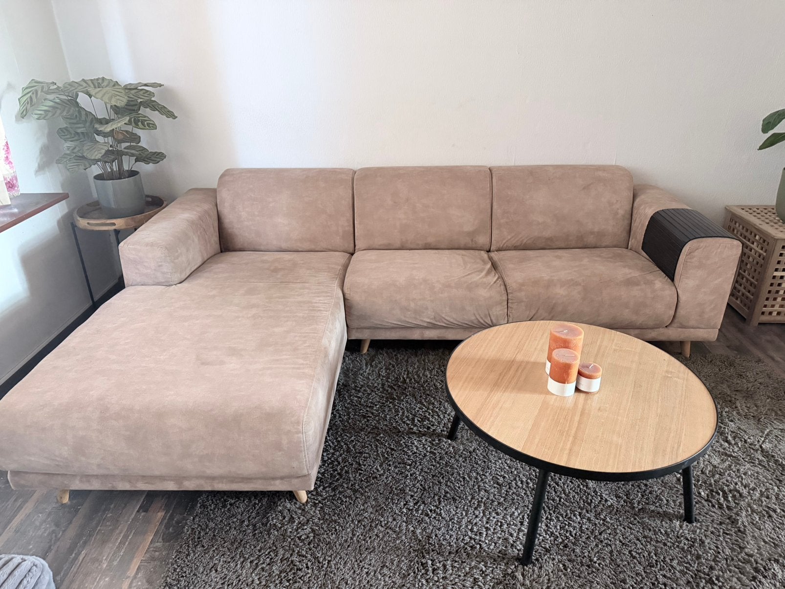 Zetel te koop, Ophalen, Gebruikt, Stof