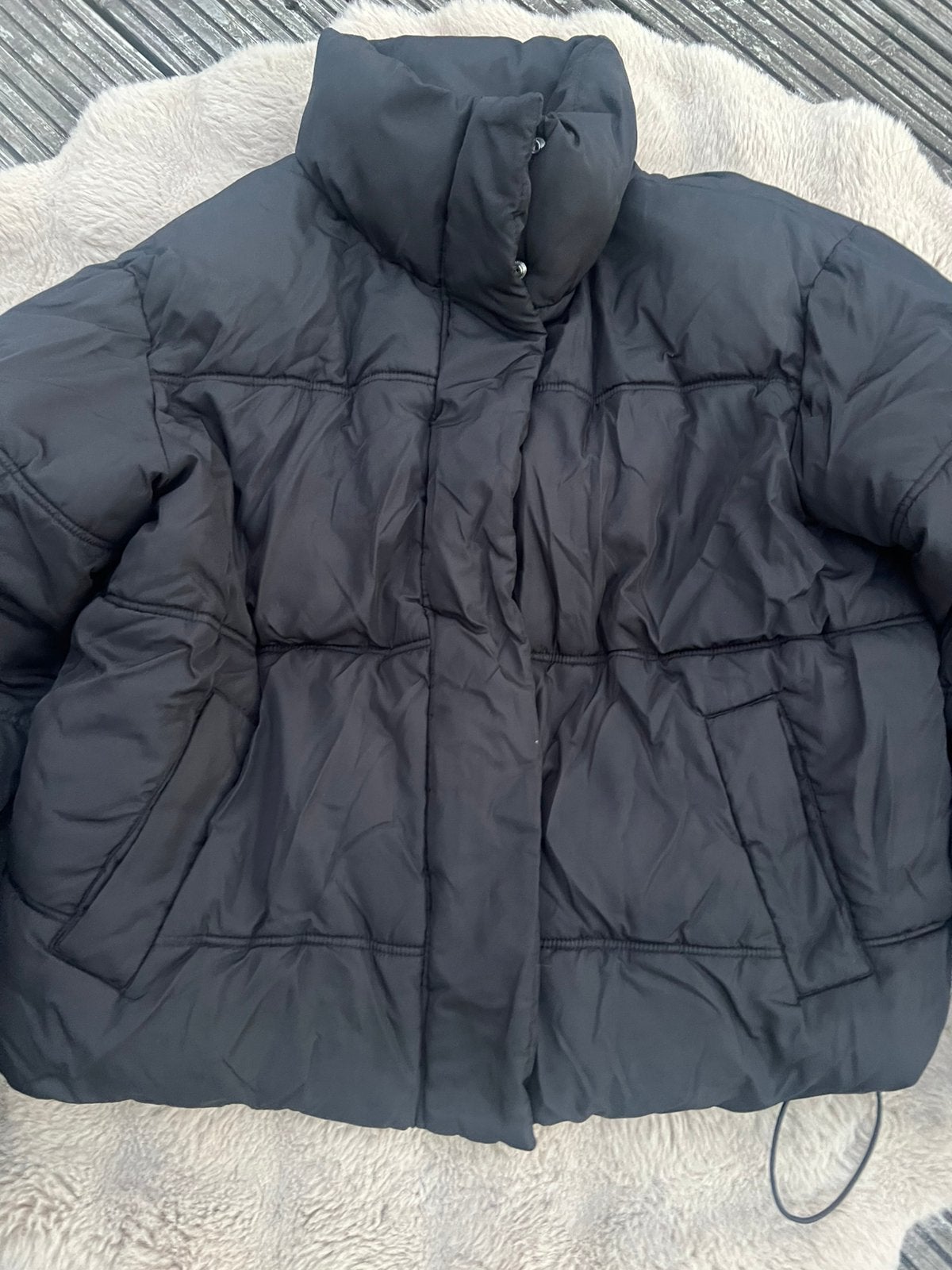 Zwart puffer jas, Vêtements | Hommes, Enlèvement ou Envoi, Comme neuf, Noir