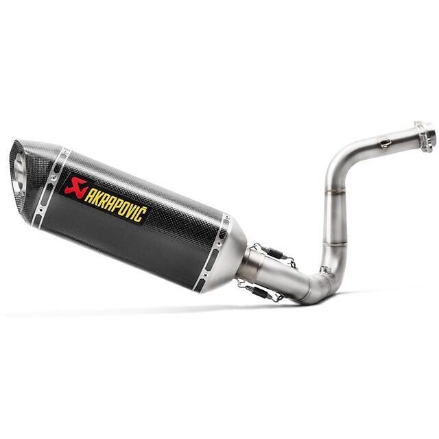 Acrapovic uitlaat, Ophalen