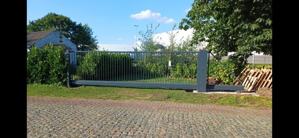 Spijlen schuifpoort of draaipoort incl montage, Jardin & Terrasse, Portes de jardin, Enlèvement, Neuf, Fer, Porte coulissante