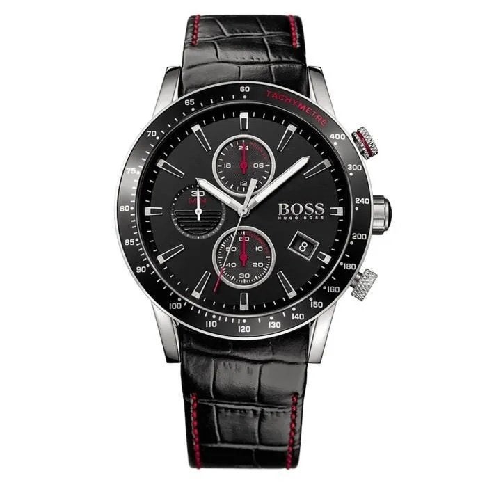 Montre BOSS HOMME, Overige merken, Leer, Polshorloge, Ophalen of Verzenden