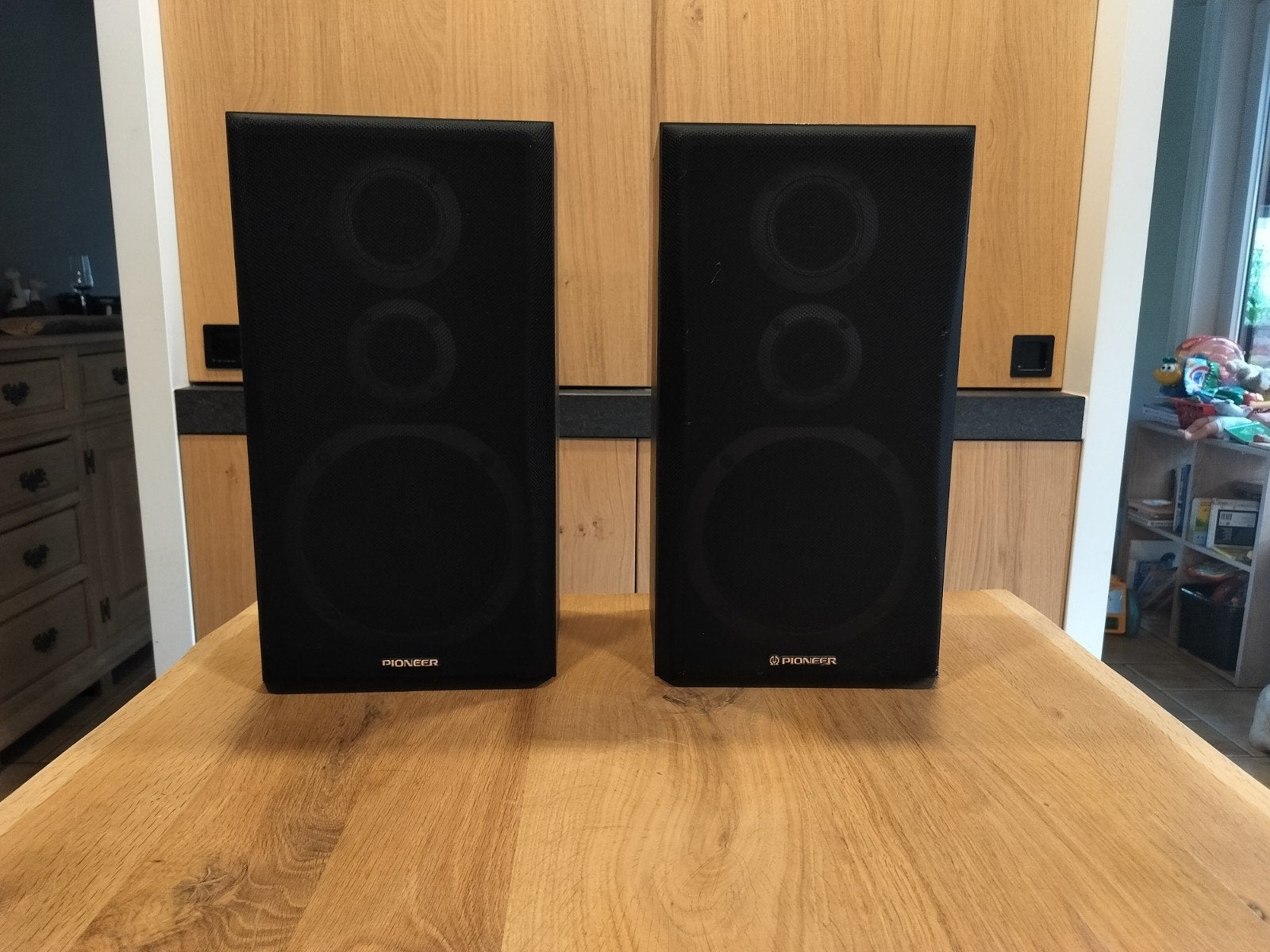 pioneer luidsprekers, Ophalen, Pioneer