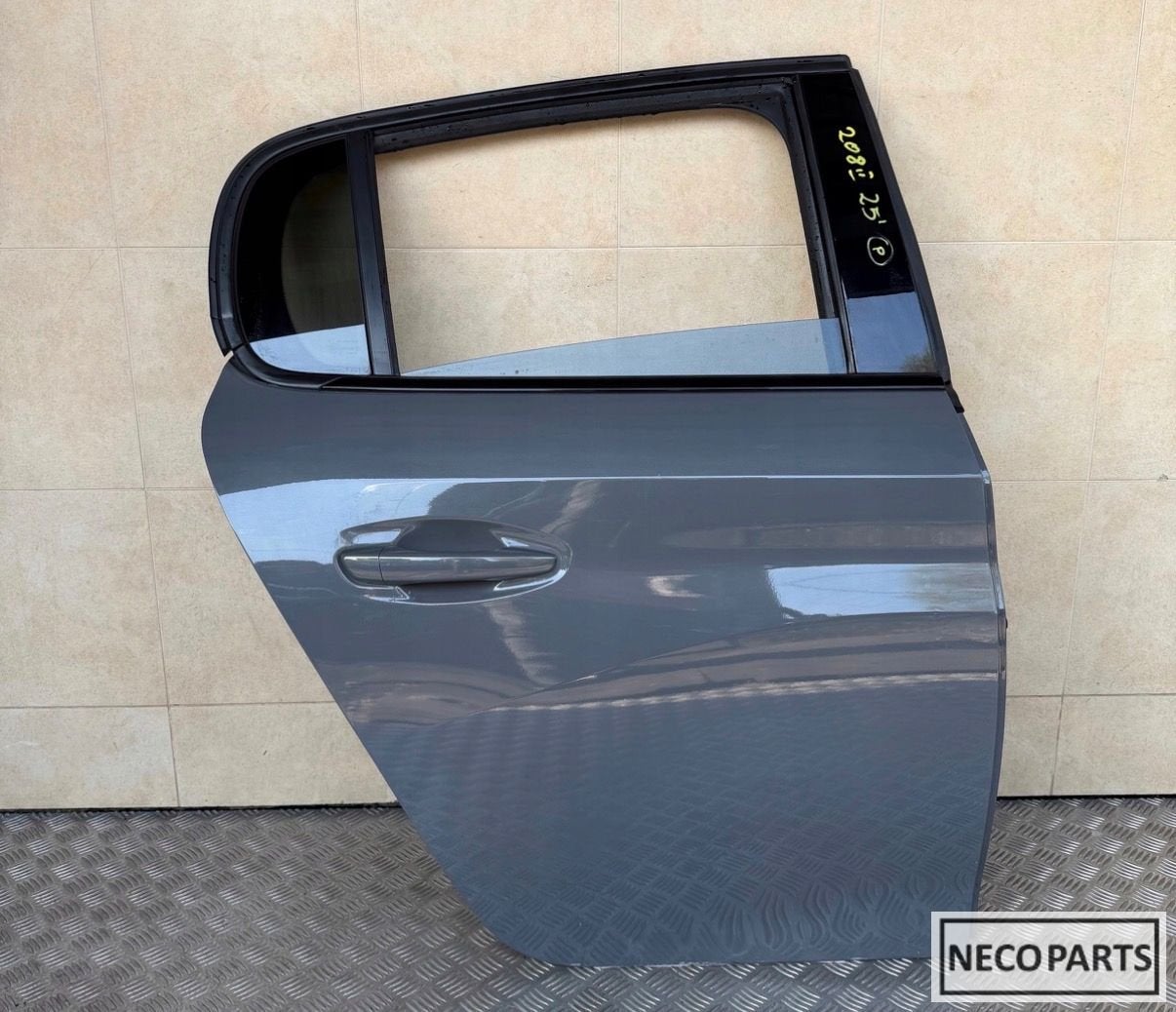 PEUGEOT 208 II GT-LINE PORTIER DEUR ACHTER RECHTS ORIGINEEL, Gebruikt, -, Ophalen of Verzenden, Achter
