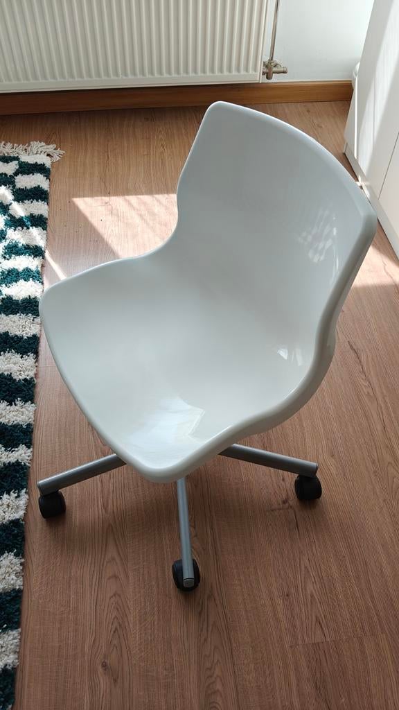 Ikea snille bureaustoel, Ophalen, Zo goed als nieuw, Wit, Bureaustoel