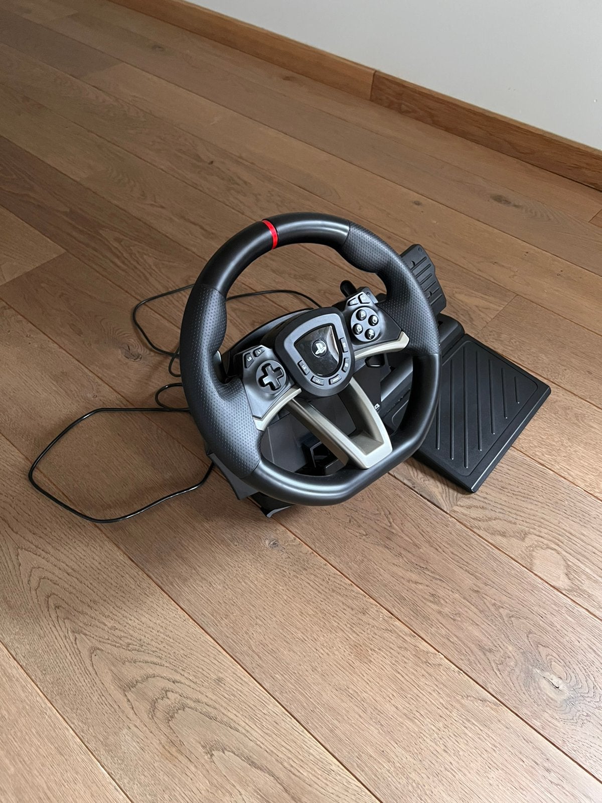Playstation stuur, Ophalen of Verzenden, Zo goed als nieuw