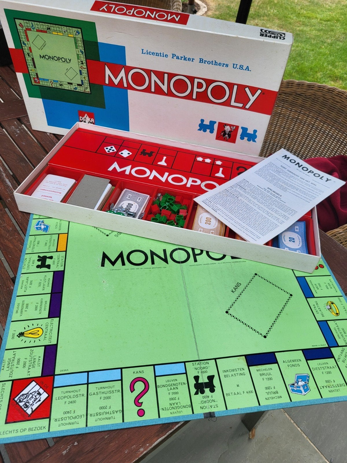 Vintage Monopoly (Jaren '70/'80) – Belgische Editie, Ophalen of Verzenden