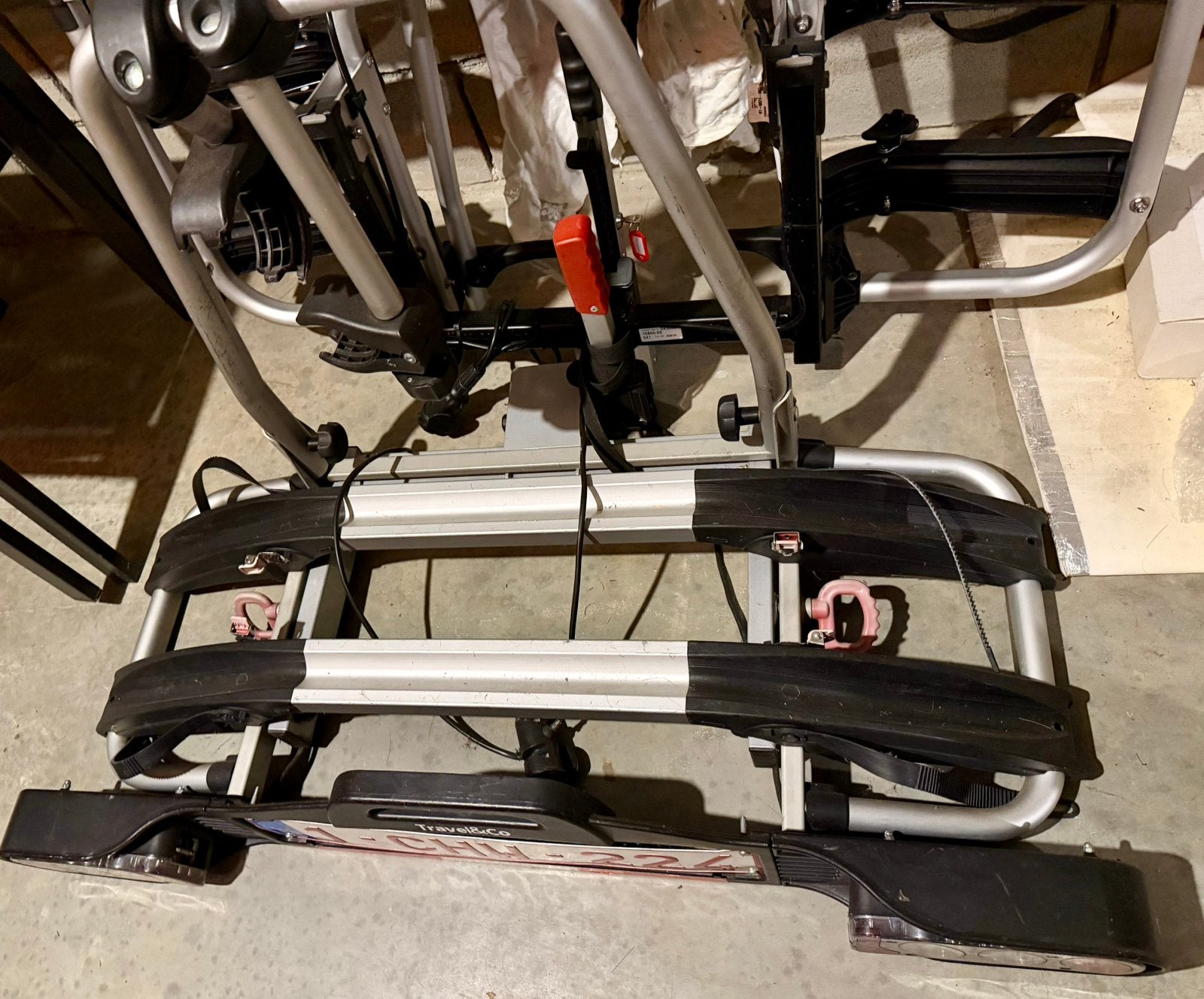 Fietsendrager, Auto diversen, Ophalen, Gebruikt, 2 fietsen, Trekhaakdrager