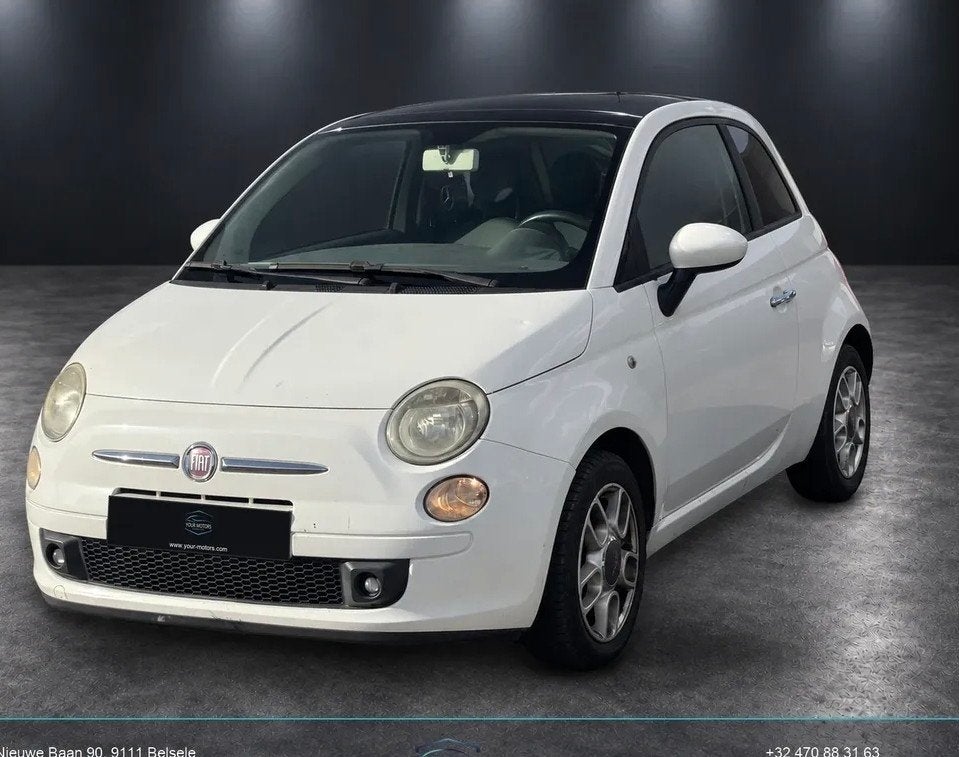 Fiat 500 goed onderhouden, Autos, Achat, Boîte manuelle, Entretenue par le concessionnaire, Particulier