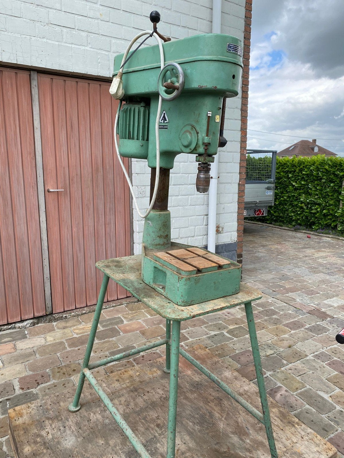Kolomboormachine, Doe-het-zelf en Bouw, Gereedschap | Boormachines, Ophalen, Kolomboormachine, Variabele snelheid