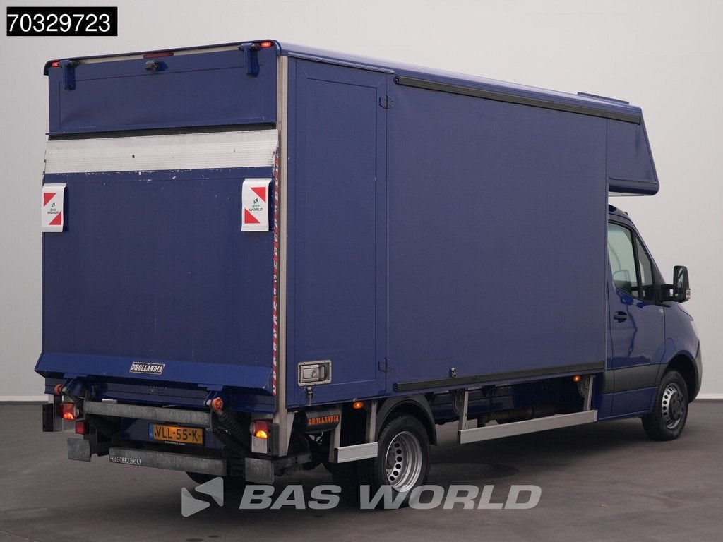 Mercedes Sprinter 516 CDI Laadklep Automaat Dubbellucht Zijd, Automaat, Gebruikt, Euro 6, 4 cilinders
