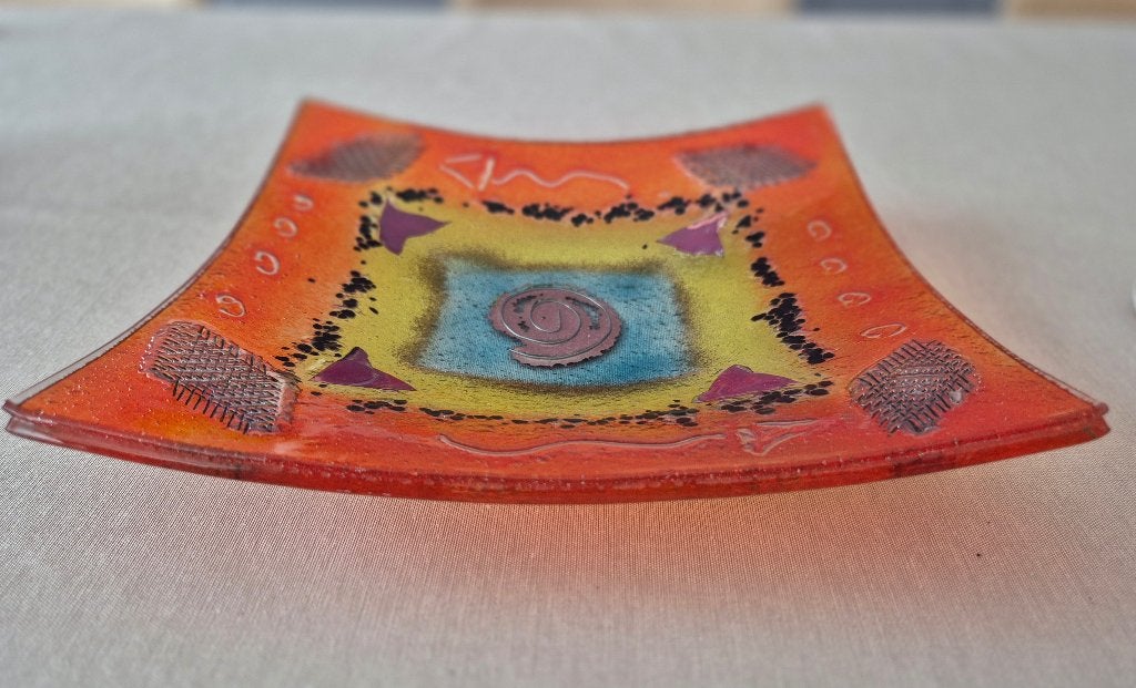 Decoratieve schaal, Antiek en Kunst, Ophalen
