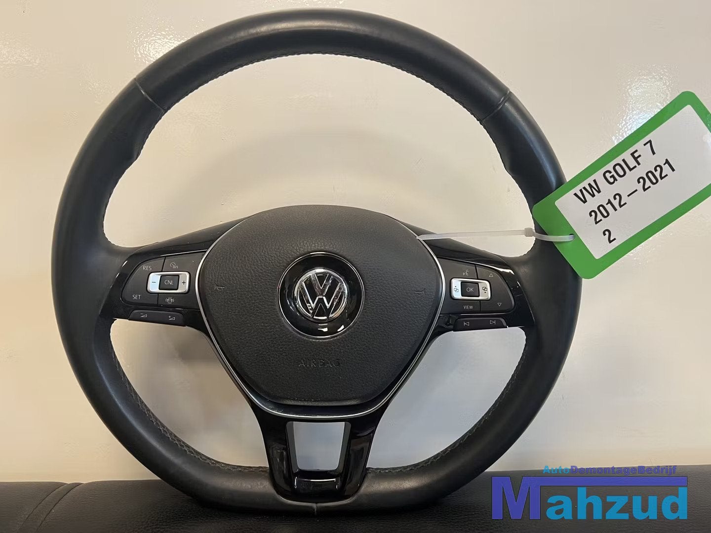 VW GOLF 7 TIGUAN TRANSPORTER Stuurwiel stuur met airbag 2012, Volkswagen, Volkswagen AG, Vw@volkswagen.de, Utilisé