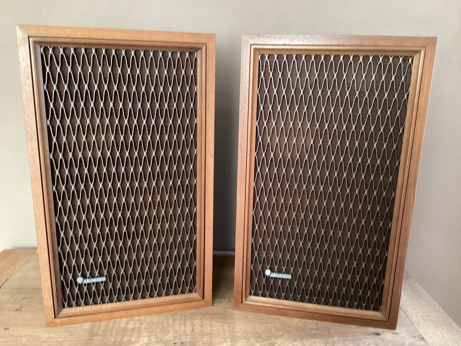 Kenwood set vintage speakers KL 4080, Audio, Tv en Foto, Luidsprekerboxen, Ophalen, Zo goed als nieuw, Speakerset