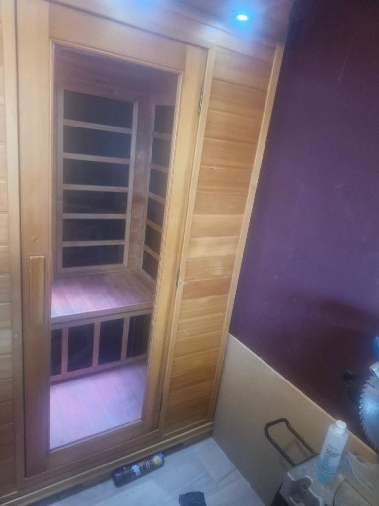Infraroodcabine, Sports & Fitness, Sauna, Enlèvement, Comme neuf, Infrarouge, Sauna complet