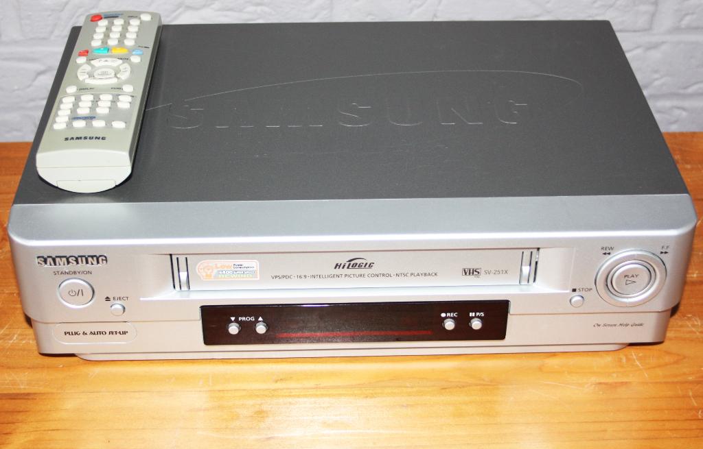Samsung SV-251X Videorecorder Met Afstandsbediening, Audio, Tv en Foto, Videospelers, Ophalen of Verzenden, Zo goed als nieuw