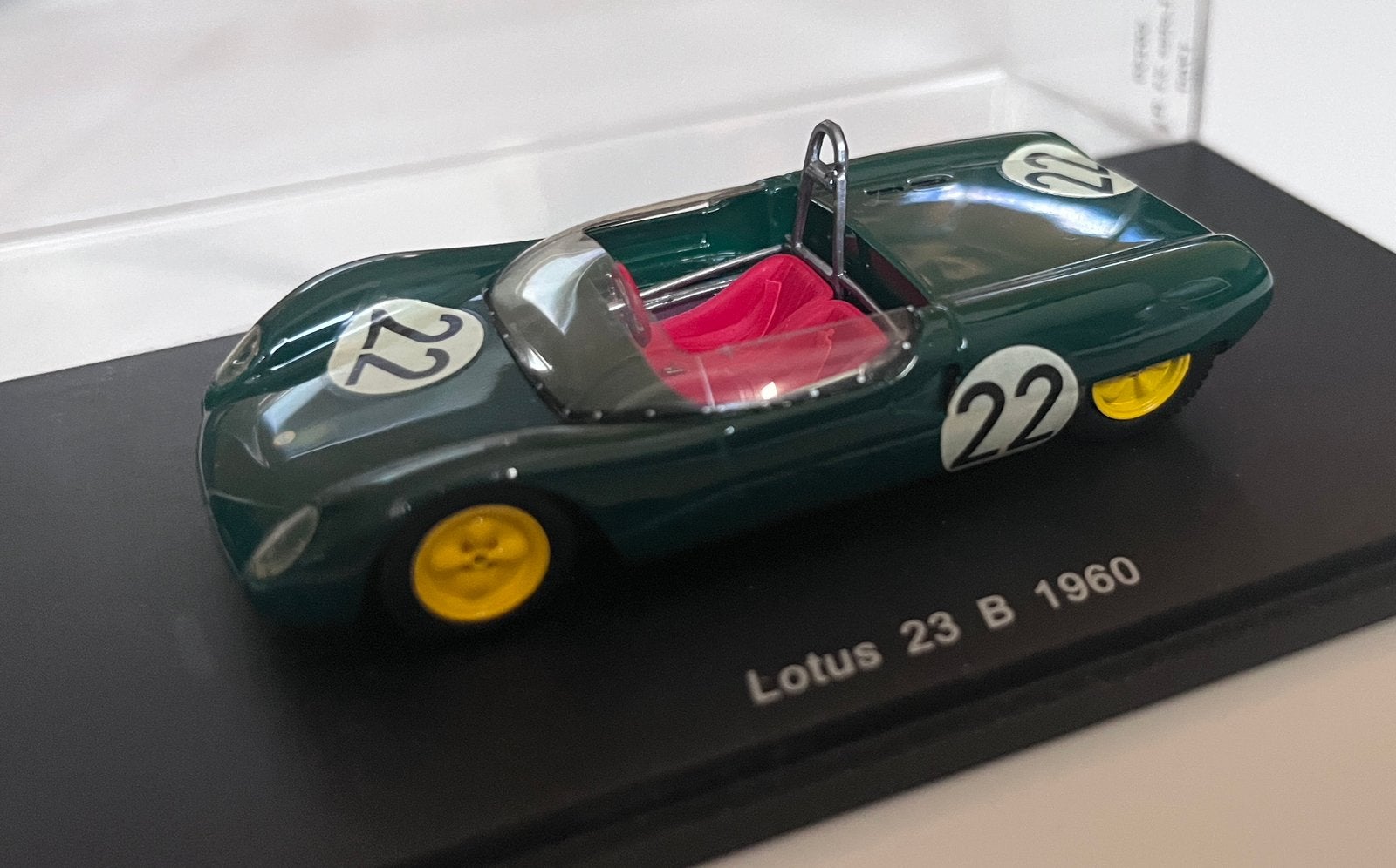 1/43 Lotus 23 B 1960 modifiée sur base Spark S0250, Ophalen, Gebruikt, Auto, Overige merken