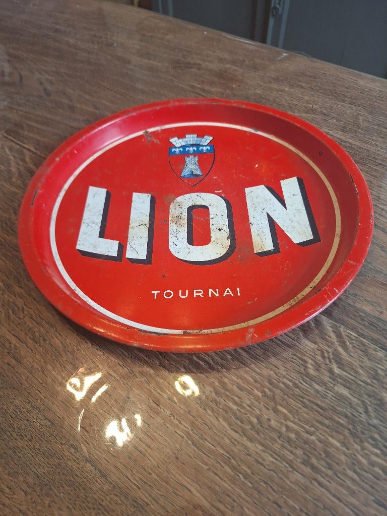 Brasserie tournai  lion : plateau, Collections, Enlèvement ou Envoi