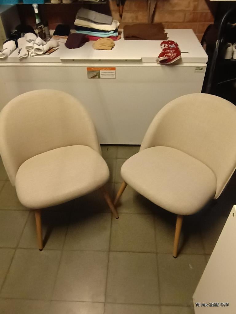 2 Kuipzetels, Huis en Inrichting, Stoelen, Ophalen, Twee, Overige kleuren, Nieuw