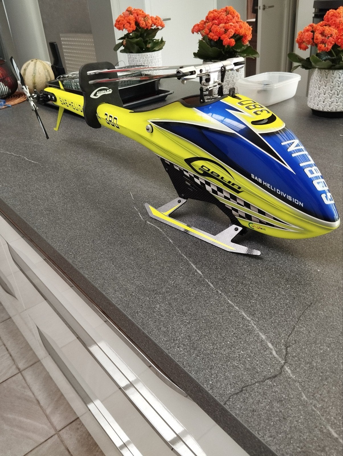 Goblin 380 neuf, Enlèvement