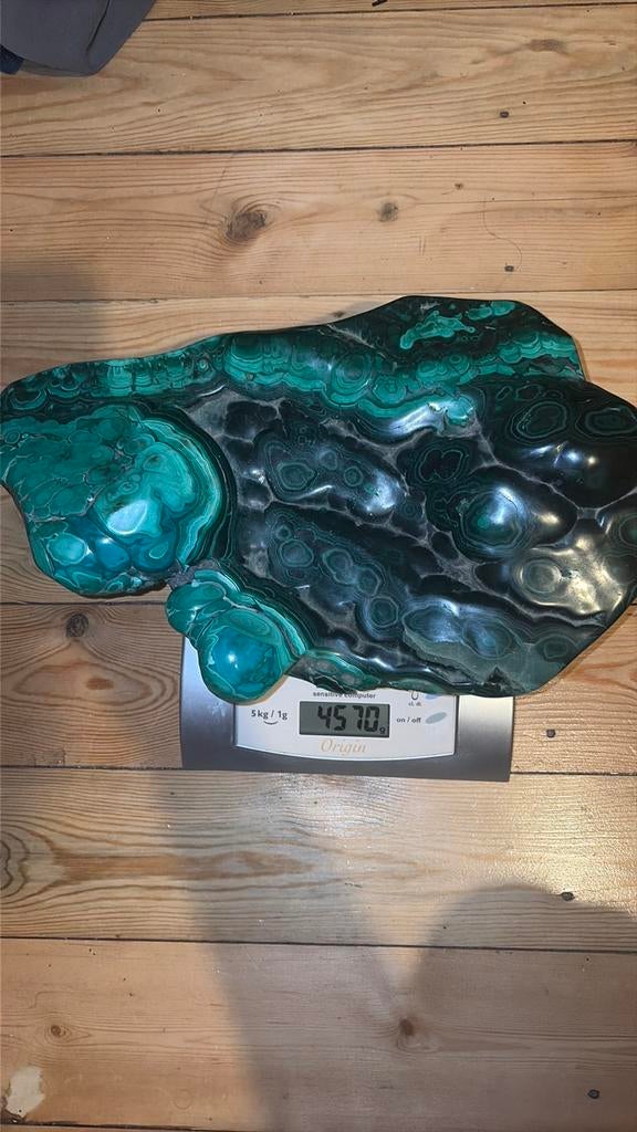 Malachite verte 4,5kg, Enlèvement, Comme neuf