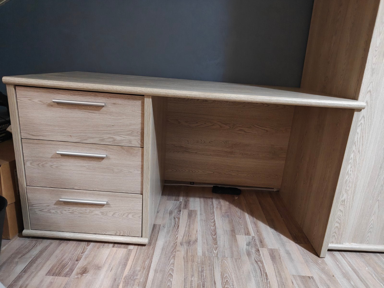 Bureau de travail, Huis en Inrichting, Bureaus, Ophalen, 67 cm, 138 cm, Bruin