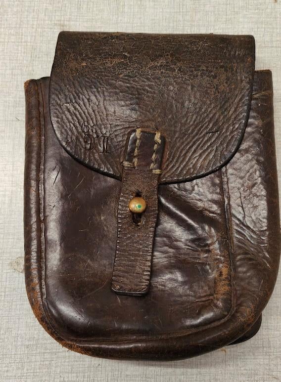 Swedish Model 37 BAR Leather Magazine Pouches, Collections, Objets militaires | Seconde Guerre mondiale, Enlèvement ou Envoi, Armée de terre