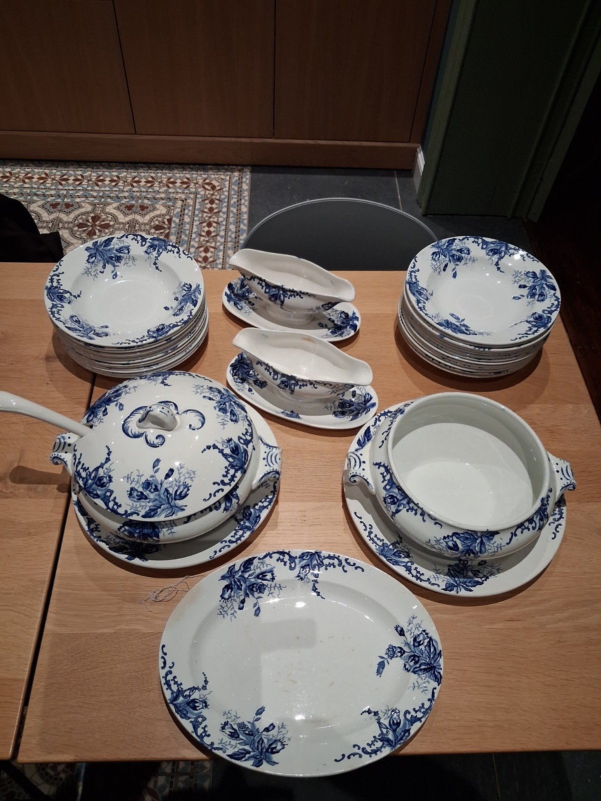 Servies Nimy, Antiek en Kunst, Ophalen