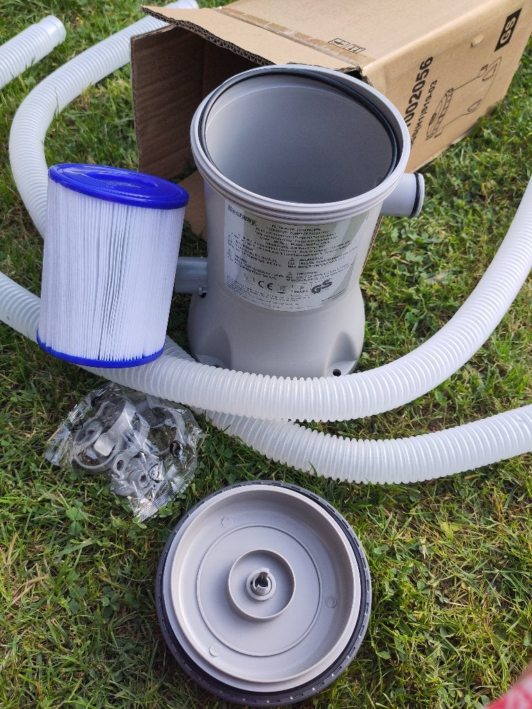 Zwembadpomp met waterfilter en toebehoren, Ophalen, Nieuw, Zwembadpomp