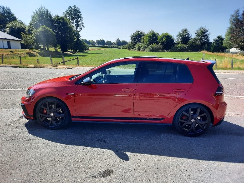 VW Golf 7 GTI Clubsport DSG toit Panorama, Auto's, Volkswagen, Stof, 4 cilinders, 1984 cc, 195 kW