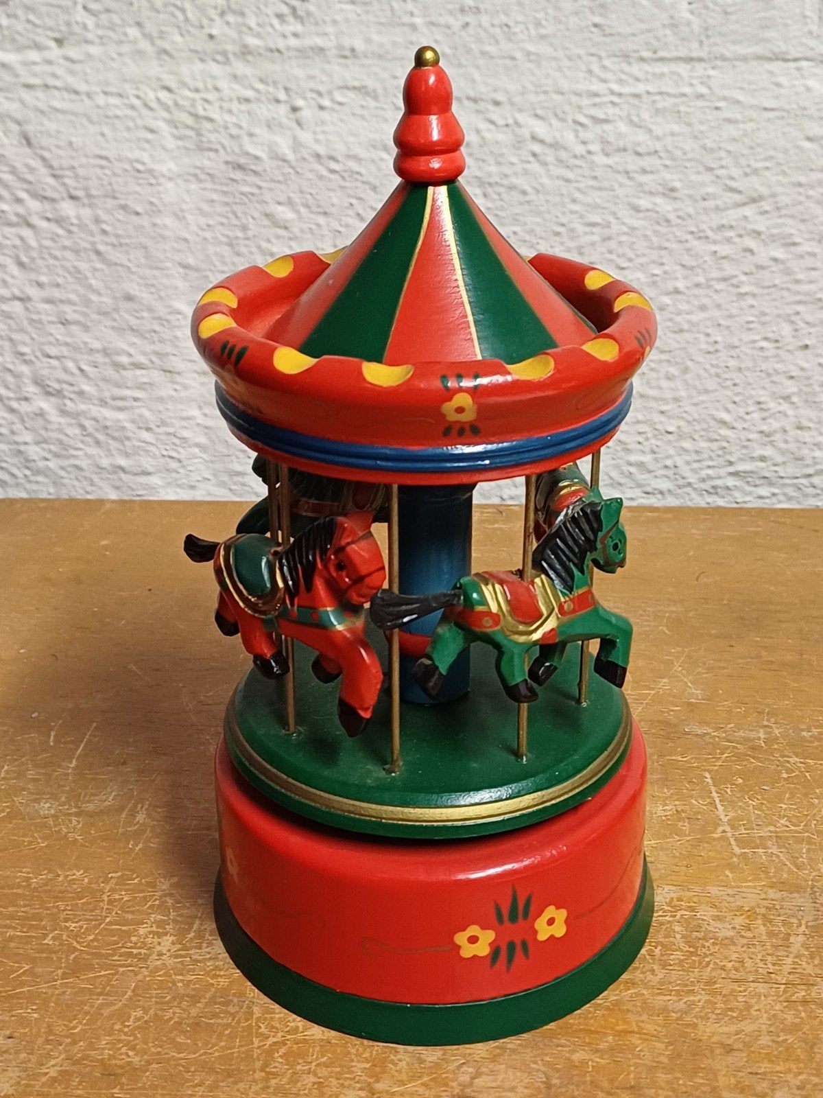 houten carrousel - muziekdoos, Ophalen of Verzenden