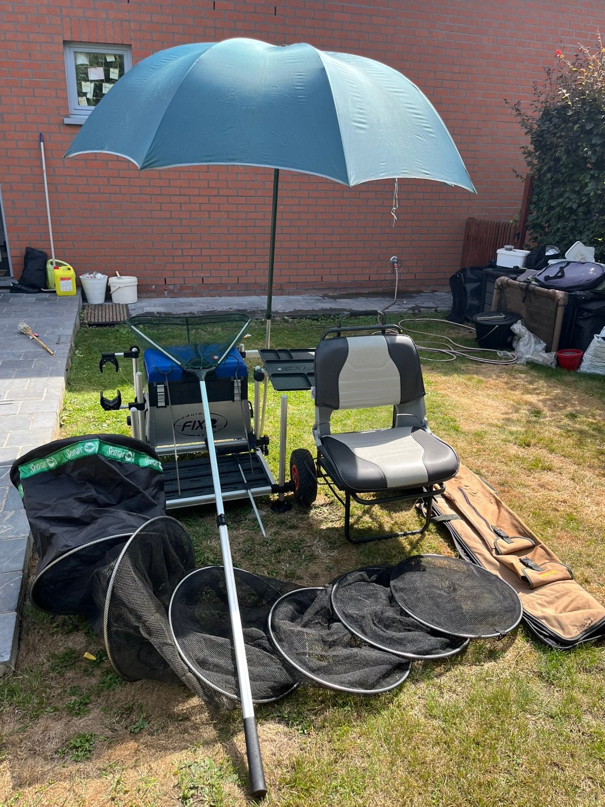 Viskist fix 2, Watersport en Boten, Ophalen, Gebruikt, Vaste hengel