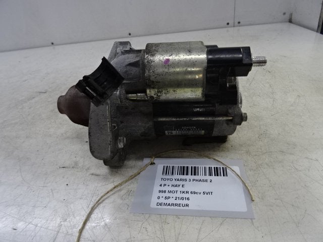 DÉMARREUR Toyota Yaris III (P13) (4280008631), Mevr. I. Hauben, Toyota, Utilisé, Rue de l'Espoir 34 34
4030  GRIVEGNÉE, BE